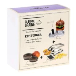 Kit Burger La Bonne Graine Louis Tellier | Le Repaire Du Chef