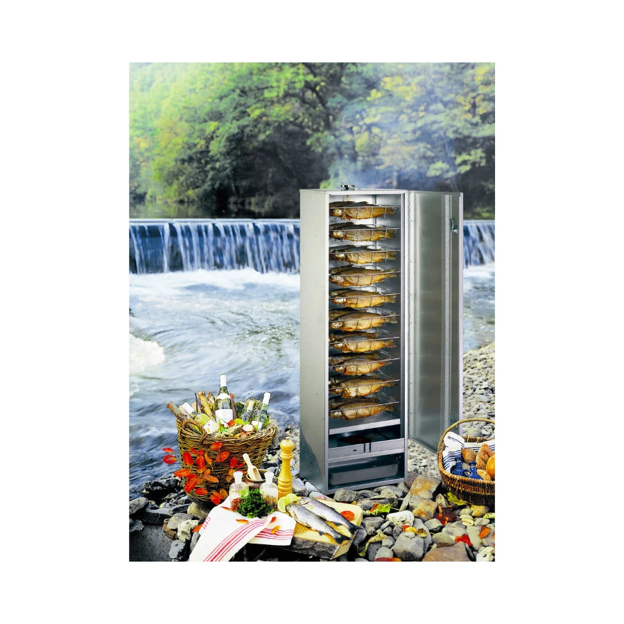 Fumoir En Acier Aluminé à Charnières 120x39x28 Peetz | Le Repaire Du Chef – Image 4