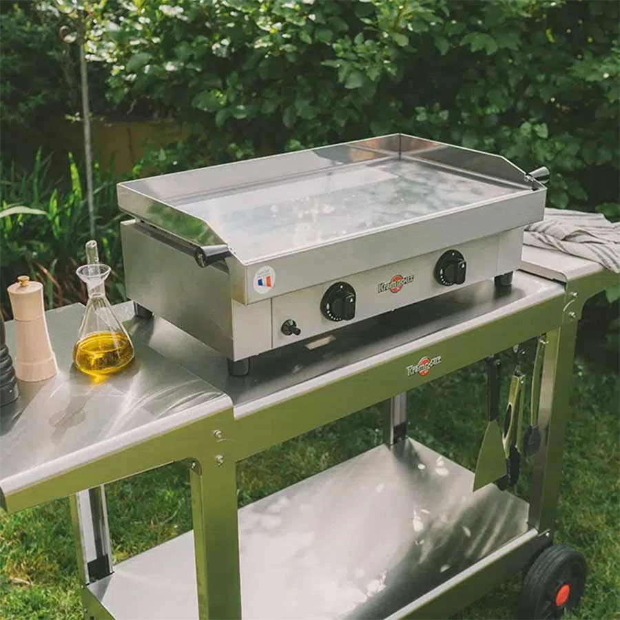 Plancha Gaz 2 Feux Saveur Double Krampouz | Le Repaire Du Chef – Image 2