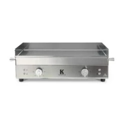 Plancha électrique Inox K Double Krampouz | Le Repaire Du Chef