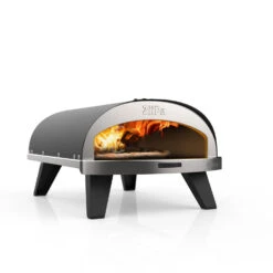 Four à Pizza Gaz Piana Couleur Charbon ZiiPa | Le Repaire Du Chef