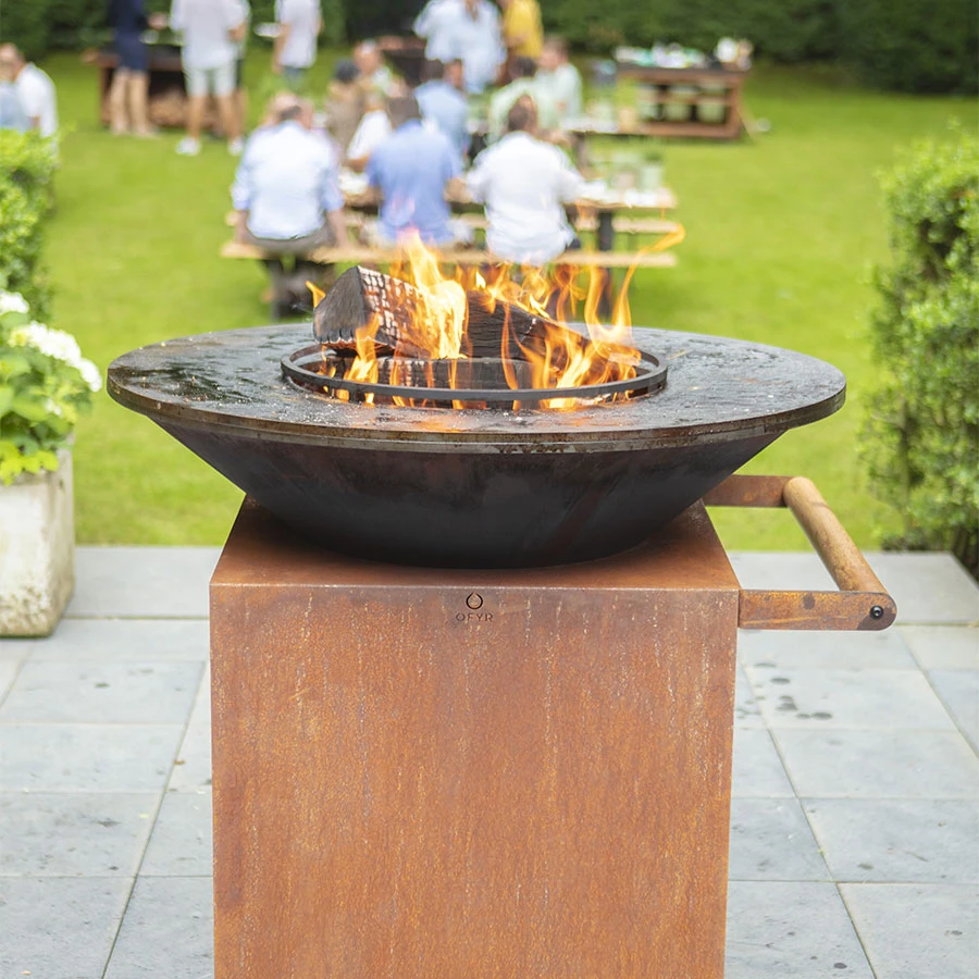 Brasero Barbecue Classic Corten 100 PRO Ofyr | Le Repaire Du Chef – Image 4