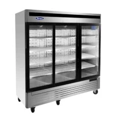 Armoire Négative Professionnelle 3 Portes Vitrées | ATOSA