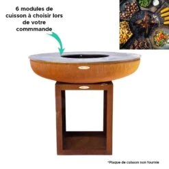 Brasero Plancha Modulable Carus L Remundi | Le Repaire Du Chef