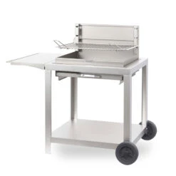Barbecue Montory Inox Sur Chariot Le Marquier | Le Repaire Du Chef