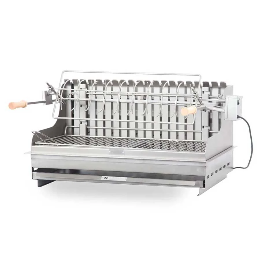 Barbecue Tournebroche Le Marquier Irissarry 78x32 Inox