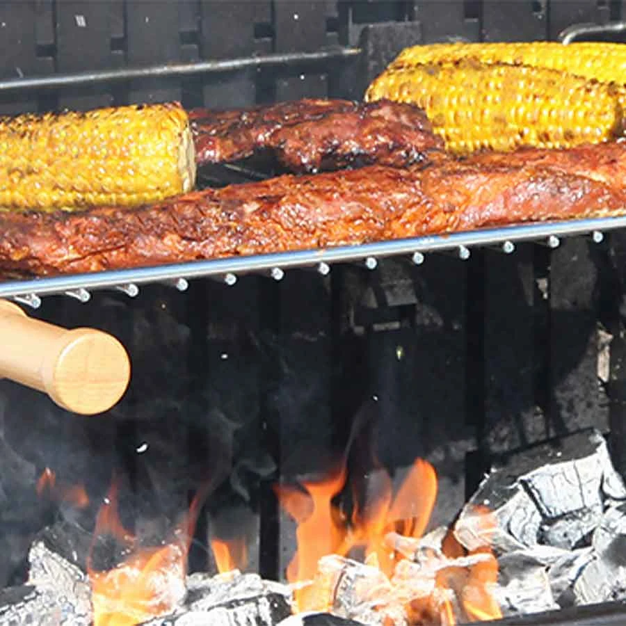 Barbecue Tournebroche Le Marquier Mendy 54x32 Acier – Image 4