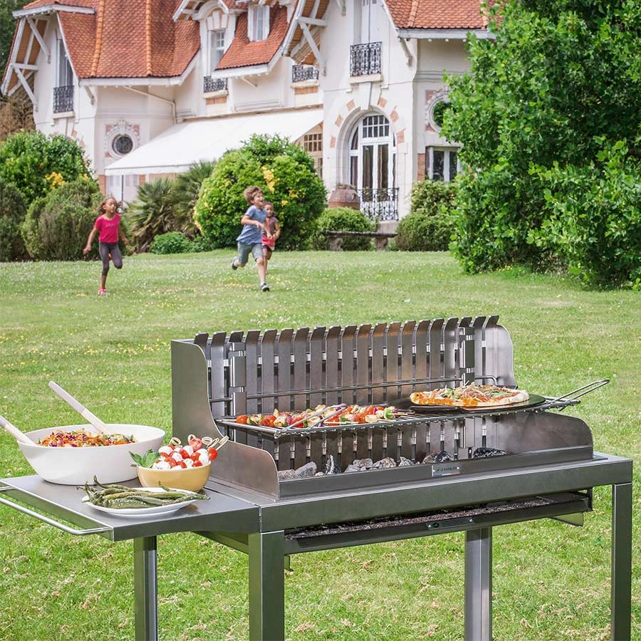 Barbecue Tournebroche Le Marquier Mendy 54x32 Acier – Image 2