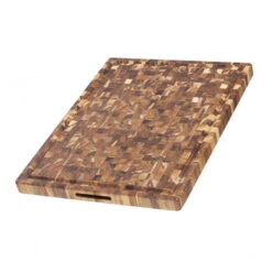 Planche à Découper Billot En Teck Boucher 333 Teak Haus | Le Repaire Du Chef