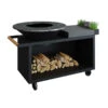 Brasero Barbecue Island Black 100 PRO Céramique Ofyr | Le Repaire Du Chef