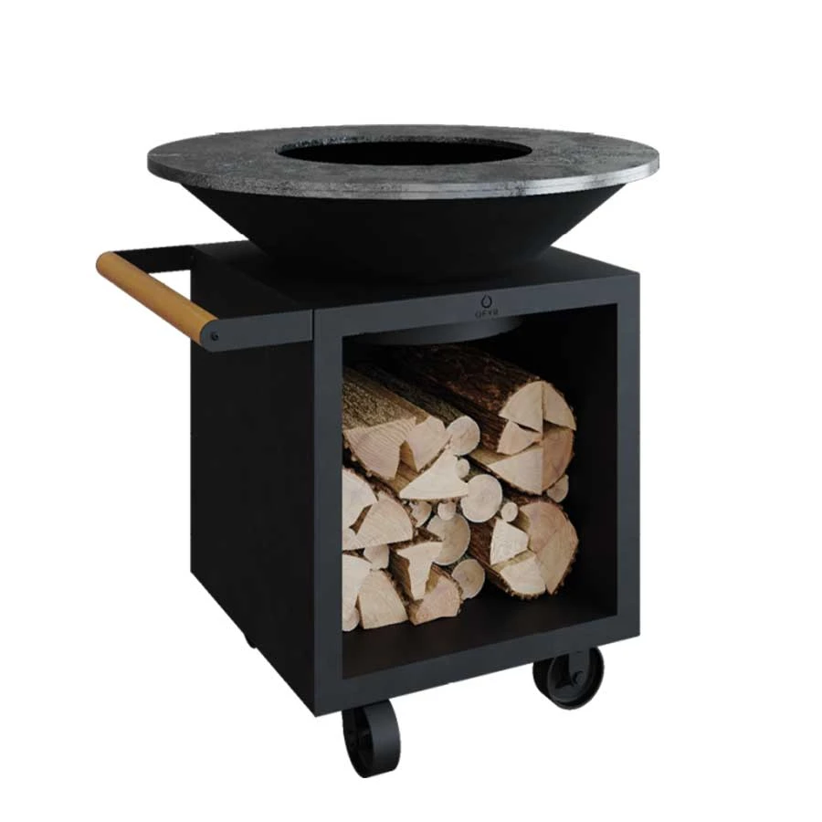 Brasero Barbecue Classic Storage Black 100 PRO | Le Repaire Du Chef