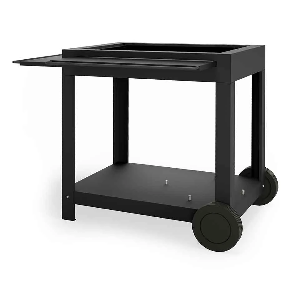 Plancha Le Marquier Exclusive Amalia Gaz 360 Noir Avec Chariot Et Couvercle – Image 4