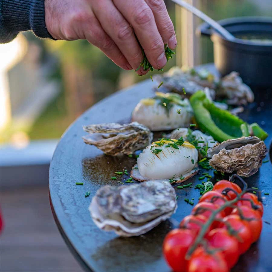 Brasero Plancha Classique Corten 80 Cm Grill'Chic | Le Repaire Du Chef – Image 3