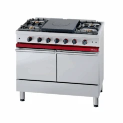 Fourneau Ambassade De Bourgogne 5 Feux 2 Fours Gaz 55 L