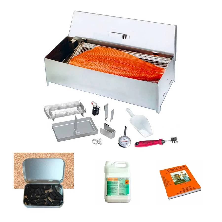 Fumoir De Table Inox FT1 Premium Politec