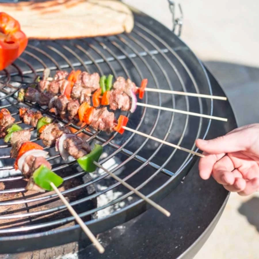 Pack Brasero Suspendu BonBowl 100 + TrĂ©pied Avec Grille â Image 3