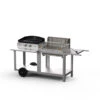 Barbecue-plancha Mixte Sur Chariot Mendy-Alde Pure Inox V2 Le Marquier | Le Repaire Du Chef