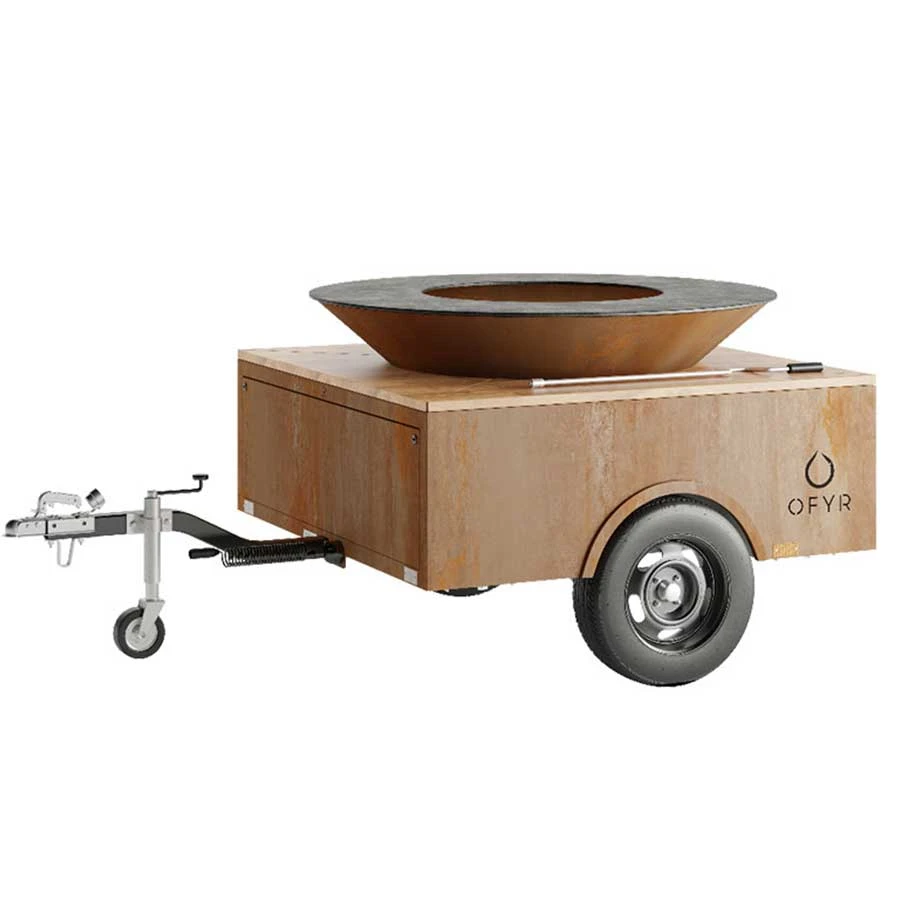 Brasero Sur Remorque Trailer Ofyr | Le Repaire Du Chef