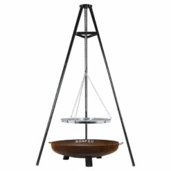 Pack Brasero Suspendu BonBowl Plus 100 + Trépied Barbecue