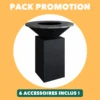 Pack Complet Brasero Classic Black 85 Ofyr | Le Repaire Du Chef