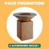 Pack Complet Brasero Plancha Classic Corten 100 Ofyr | Le Repaire Du Chef