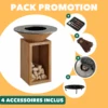 Pack Start Brasero Plancha Classic Storage Corten 85 Ofyr | Le Repaire Du Chef