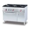 Piano De Cuisson Professionnel Lotus Trois Feux Four Gaz | Le Repaire Du Chef