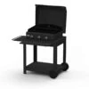 Plancha Le Marquier Exclusive Amalia Gaz 360 Noir Avec Chariot Et Couvercle