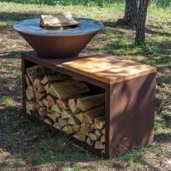 Brasero Plancha Traditionnel 100 Corten Grill'Chic | Le Repaire Du Chef