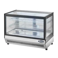 Vitrine Réfrigérée Droite De Comptoir 120 L Atosa | Le Repaire Du Chef